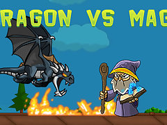 Dragon vs Mage