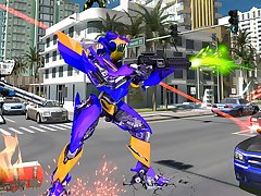 Grand Robot Car Transform 3D Game