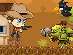 Super Cowboy Running