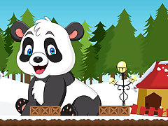 Christmas Panda Adventure