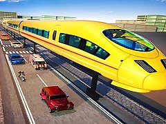 Euro Train Simulator Game 3D