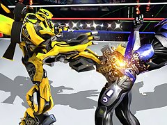 Robot Ring Fighting Wrestling Games