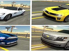 Chain Car Stunt Game