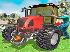 Real Chain Tractor Towing Train Simulator