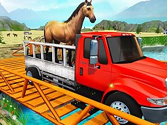 Farm Animal Transport Truck Game