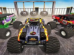 Monster Truck Impossible Stunt Track
