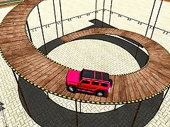 Impossible Tracks Prado Car Stunt Game