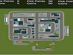 Top Down Taxi Car Game