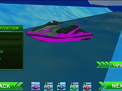 Water Slide Jet Boat Race 3D