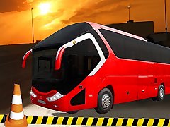 Modern Bus Parking Adventure Game