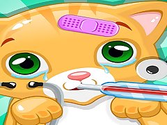 Little Cat Doctor Pet Vet Game