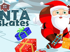 Santa on Skates