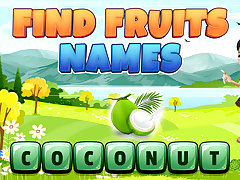 Find Fruits Names