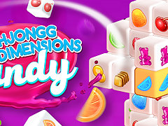 Mahjongg Dimensions Candy 640 seconds