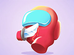 Among U Red Imposter