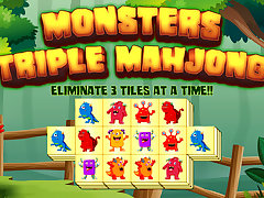 Monster Triple Mahjong