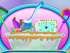 Bathroom clean and Deco