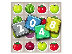 2048 Fruits