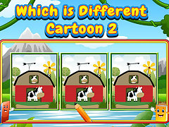 Which Is Different Cartoon 2