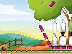 Bottle Shooting Game