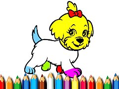 BTS Doggy Coloring Book