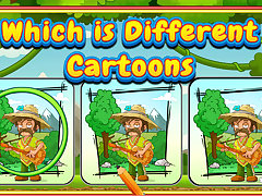 Which Is Different Cartoon