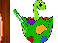 Dinosaurs Coloring Book Part I