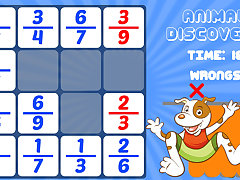 Animal Discovery Fraction Addition