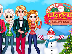 Frozen Princess Christmas Celebration