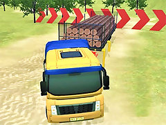 Modern OffRoad Uphill Truck Driving