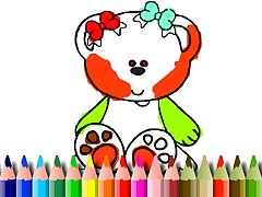 BTS Sweet Bear Coloring