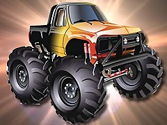 Cartoon Trucks Hidden Stars