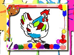 Chicken Coloring Book