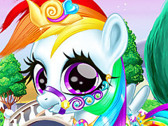 Rainbow Pony Caring