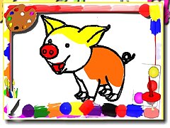 Pigs Coloring Book