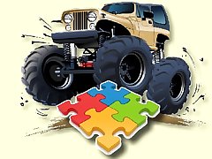 Monster Truck Jigsaw Challenge