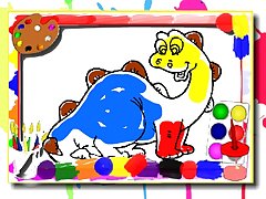 Dinosaur Coloring Book