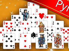 Microsoft Pyramid Solitaire