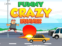 Funny Crazy Runner