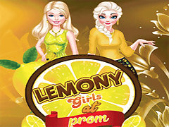Lemony Girls At Prom