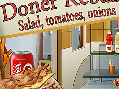 DÃ¶ner Kebab : salade, tomates, oignons