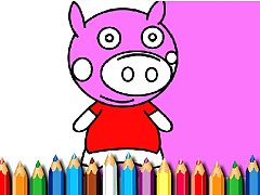 BTS Pig Coloring Book