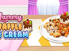 Yummy Waffle Ice Cream