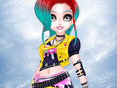 Cyberpunk Hairstyle 2200