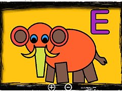 Easy Kids Coloring Letters