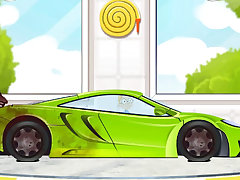 Sports Car Wash 2D