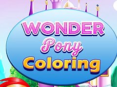 Wonder Pony Coloring