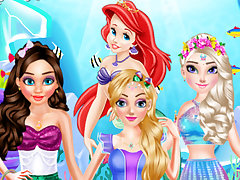 Princess Mermaid Style Makeup