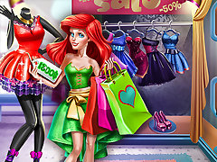 Princess Mermaid Realife Shopping