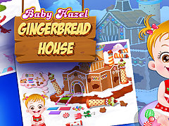 Baby Hazel Gingerbread House